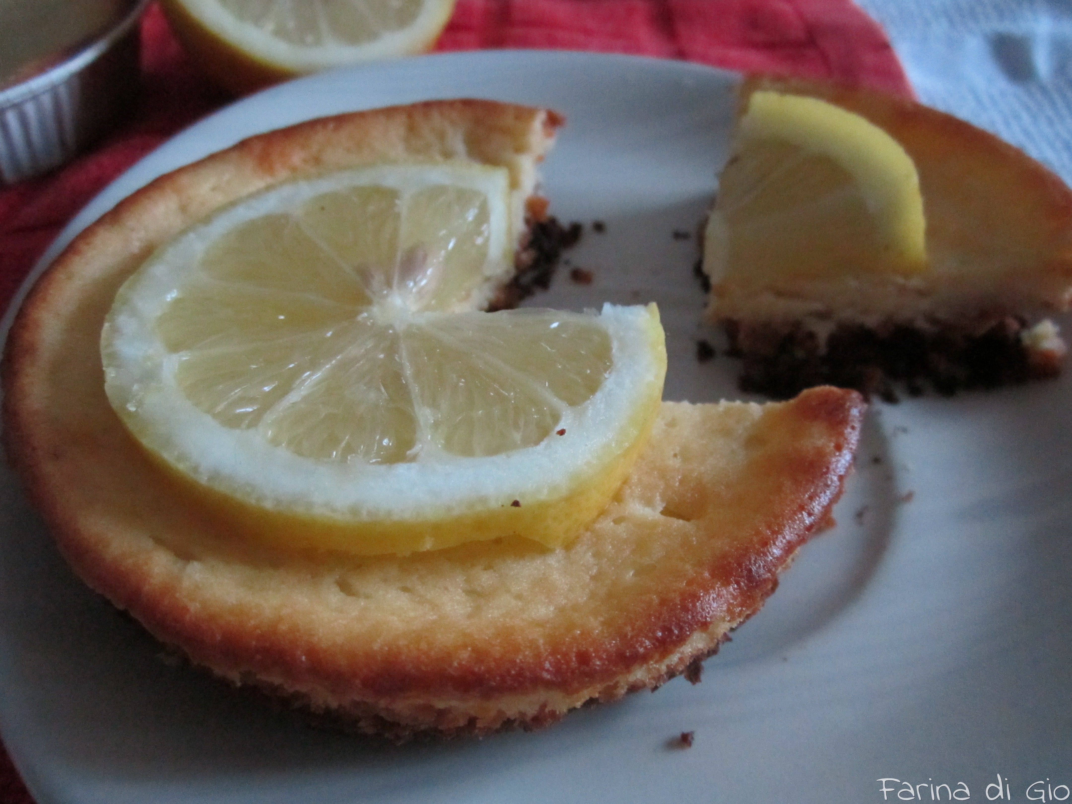 mini cheesecake limone