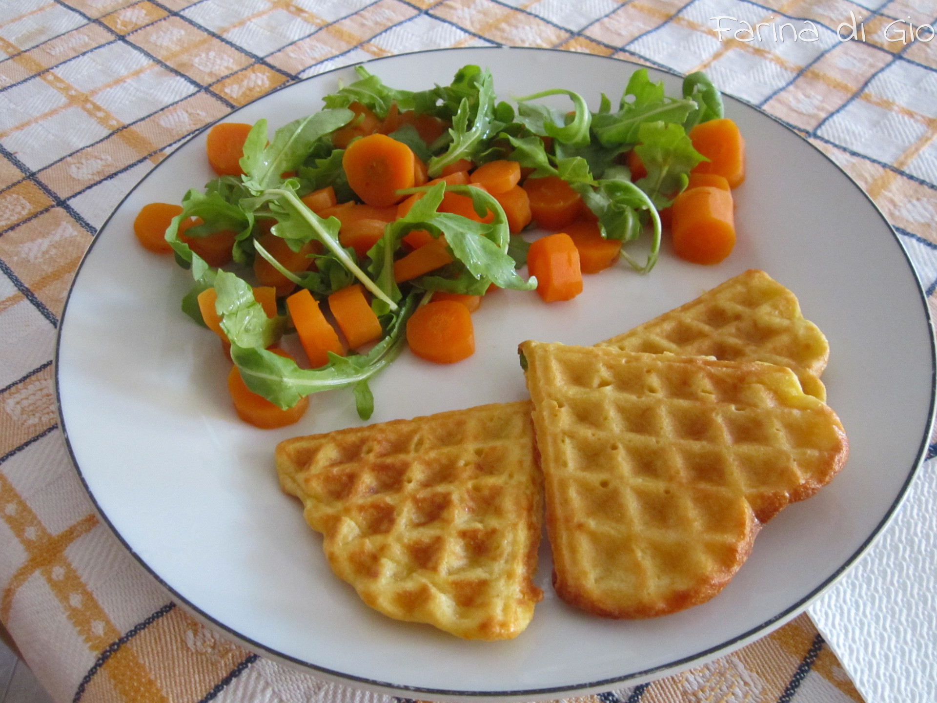 waffle salati