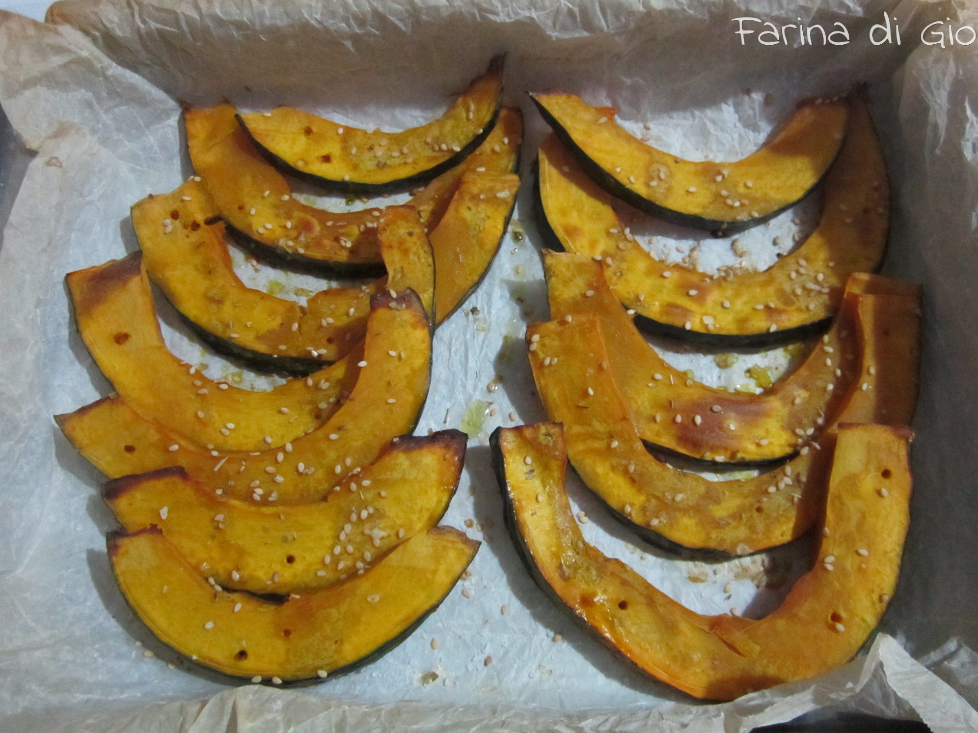 zucca al forno