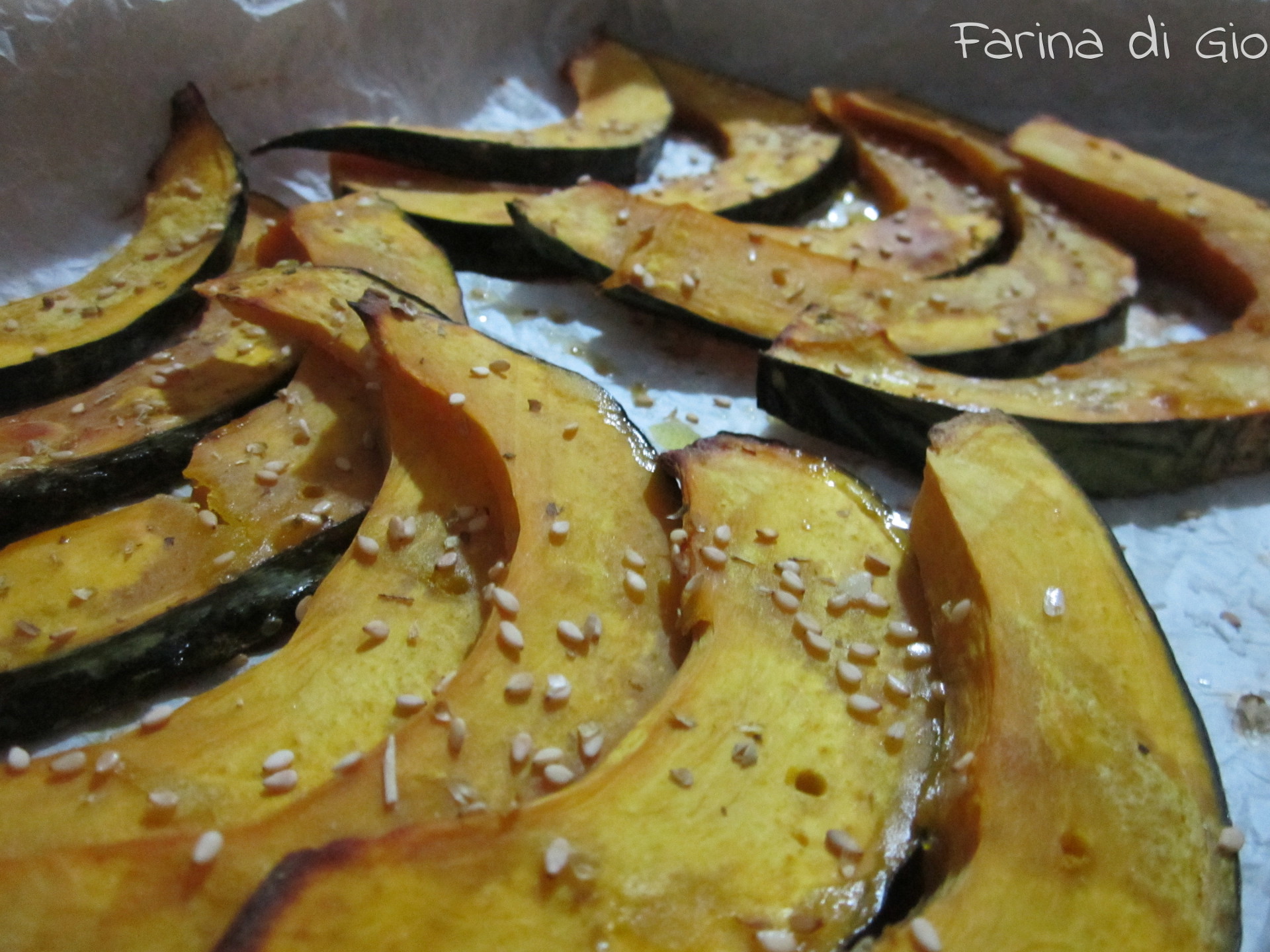 zucca al forno