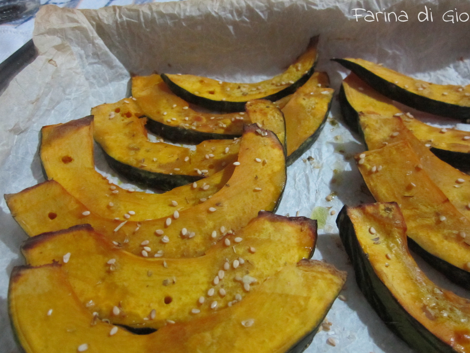 zucca al forno