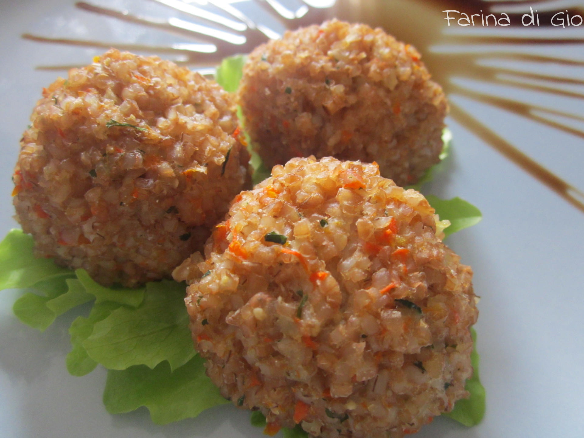 polpette di farro