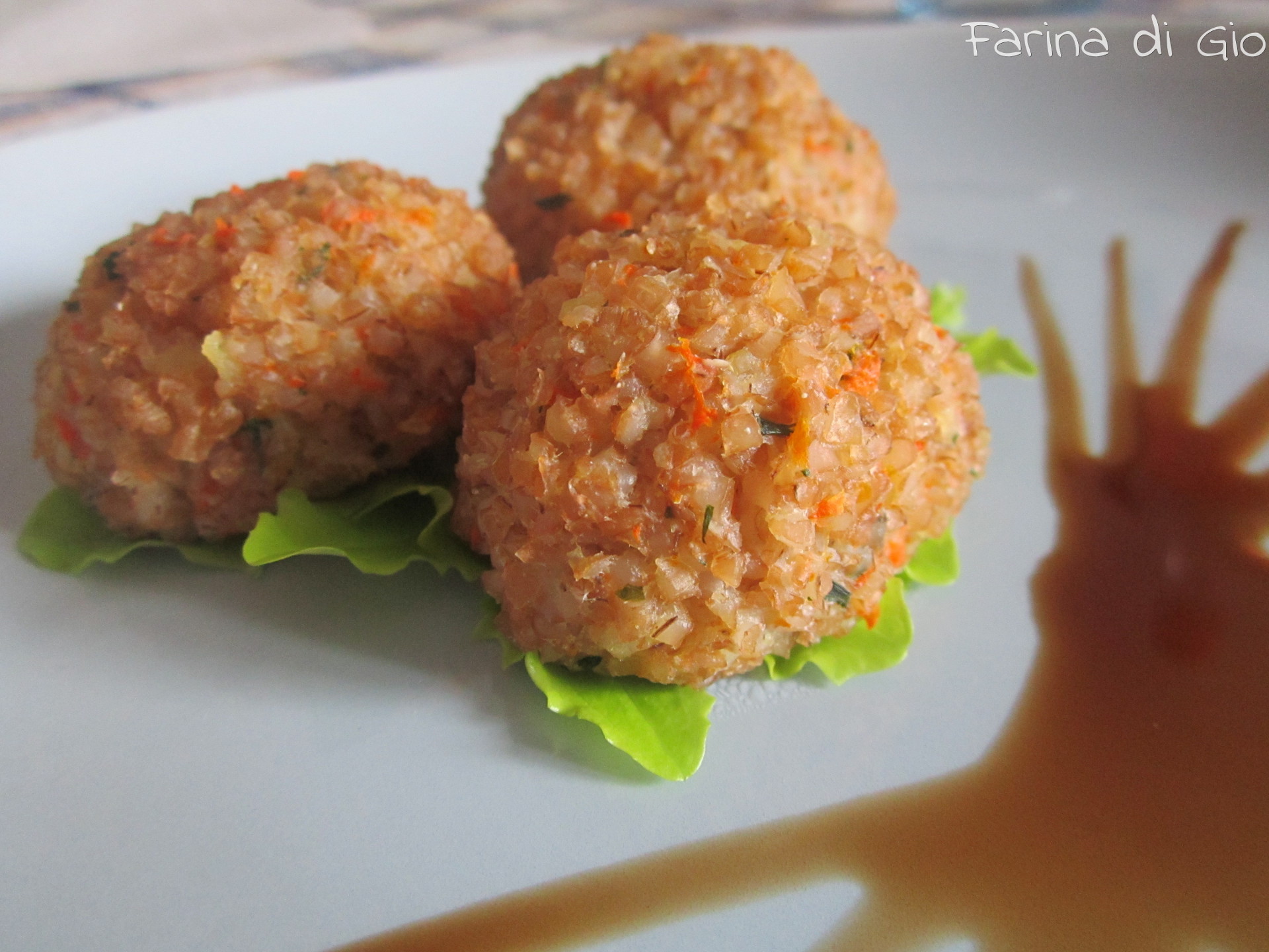 polpette di farro