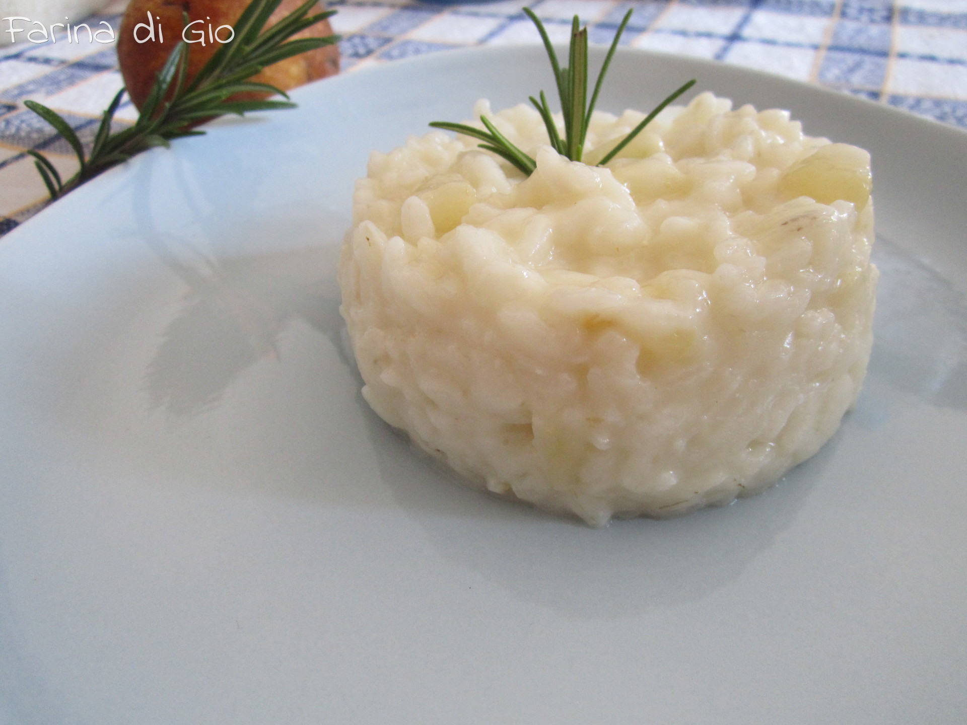 risotto taleggio pere