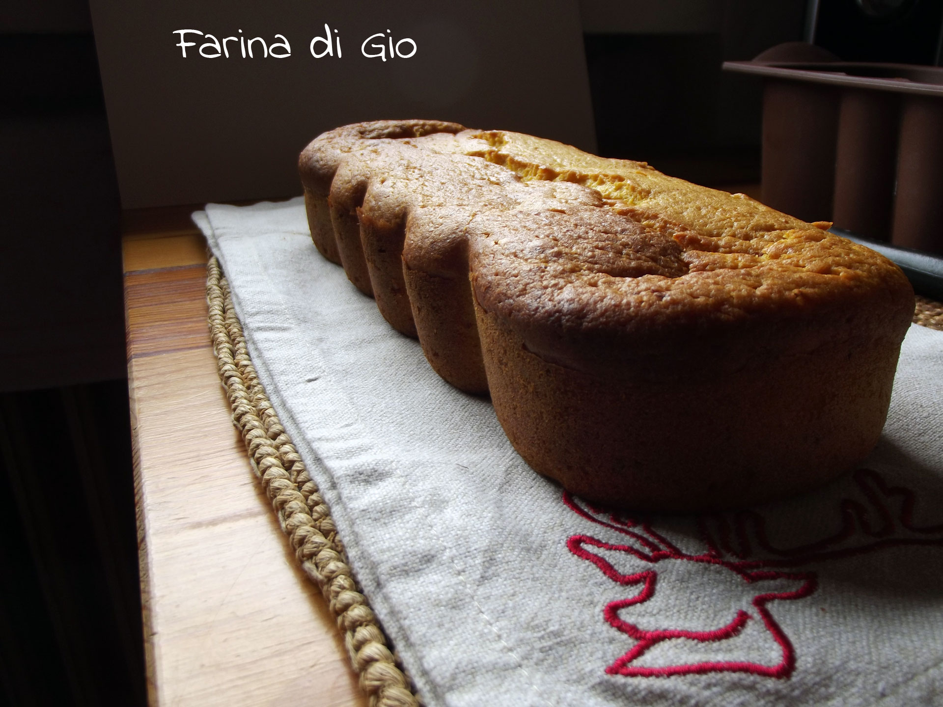 cake zucca senza frumento