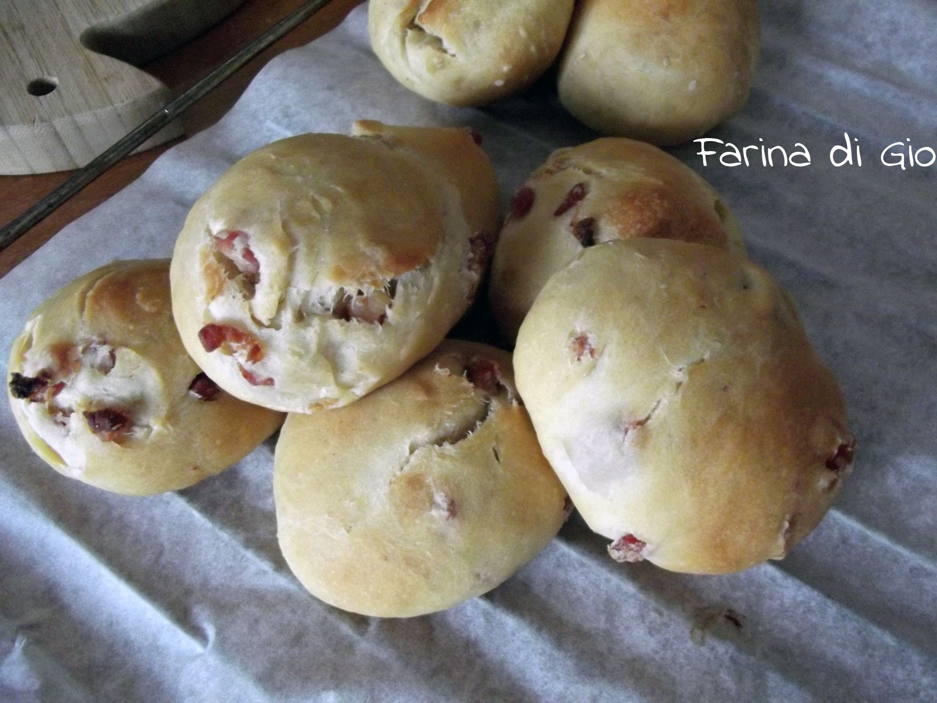 panini pancetta senza frumento