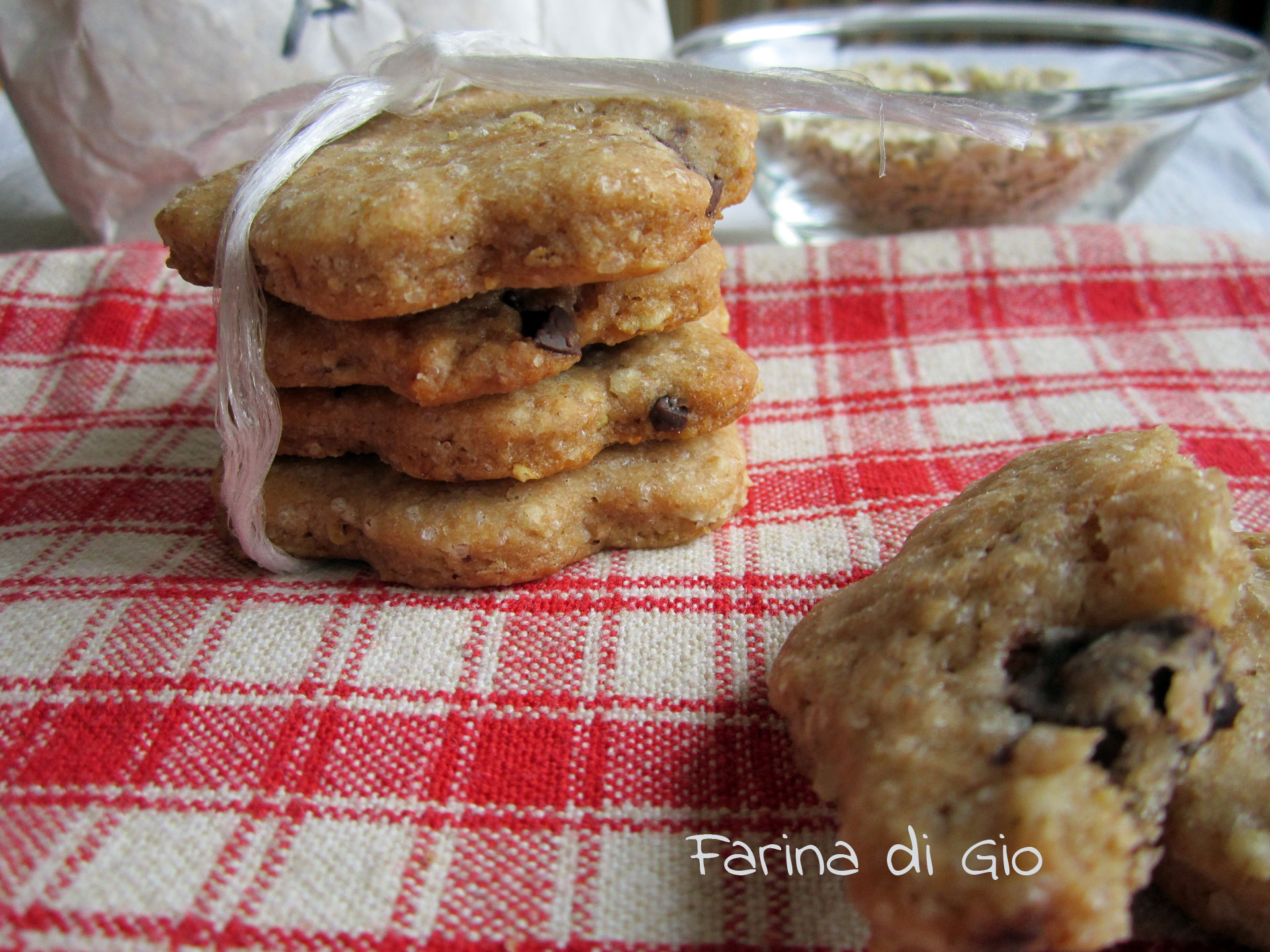 biscotti avena cioccolato