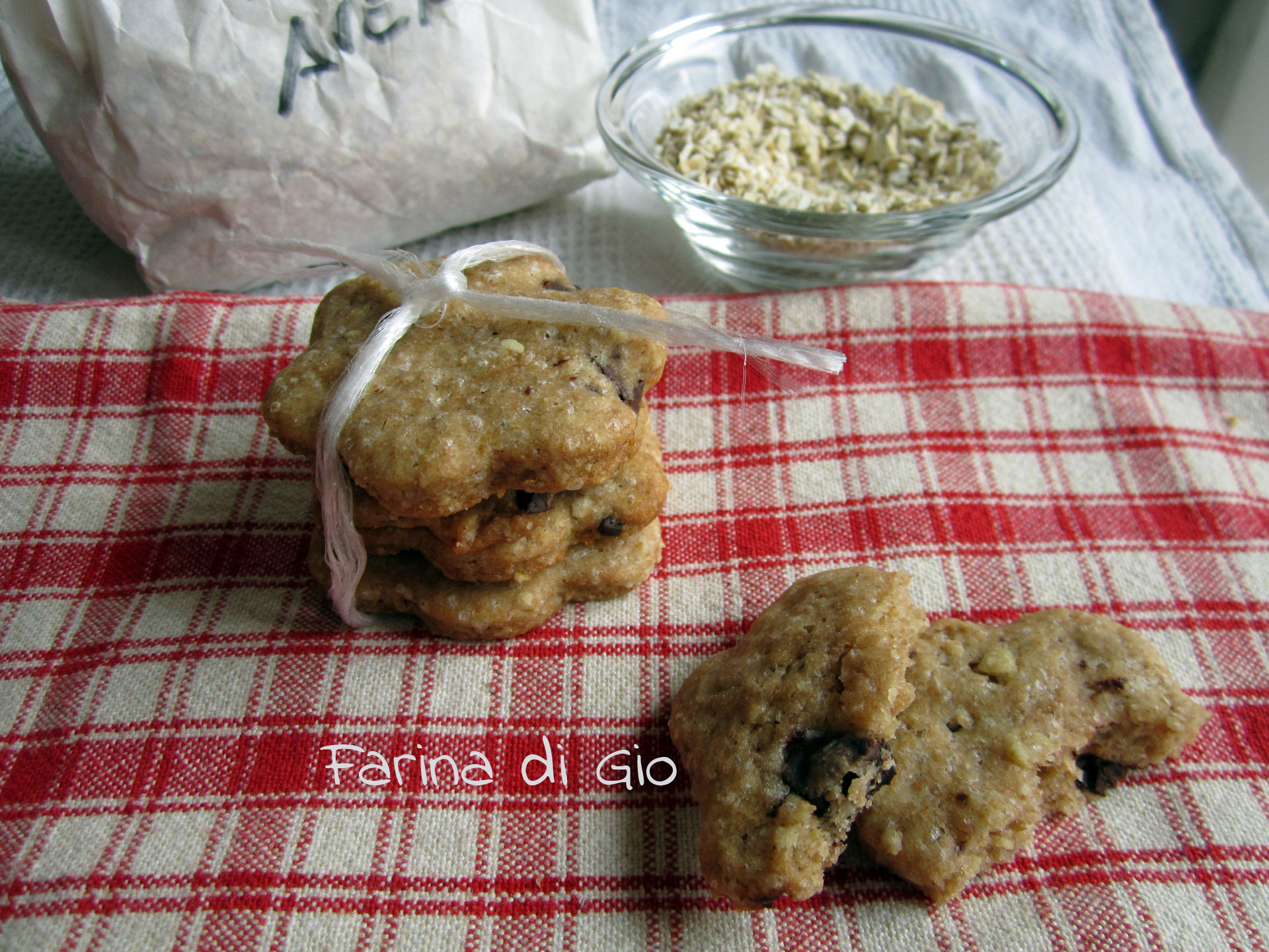 biscotti avena cioccolato