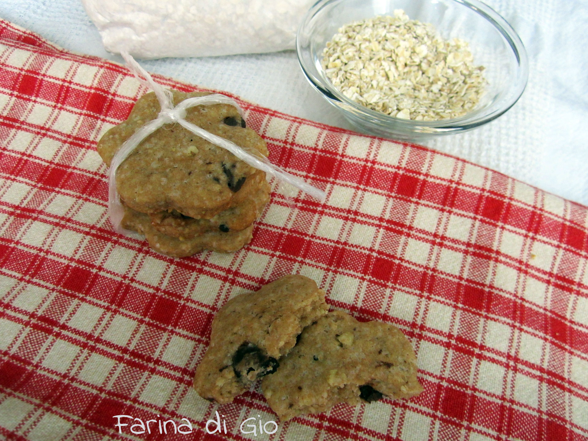 biscotti avena cioccolato