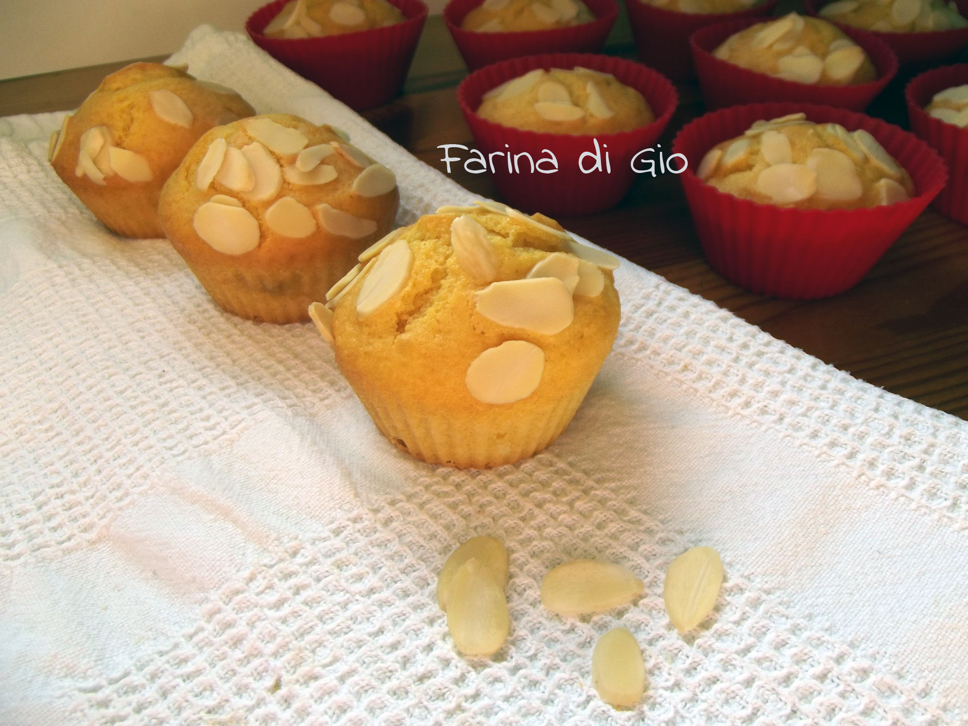 muffin marmellata mandorle