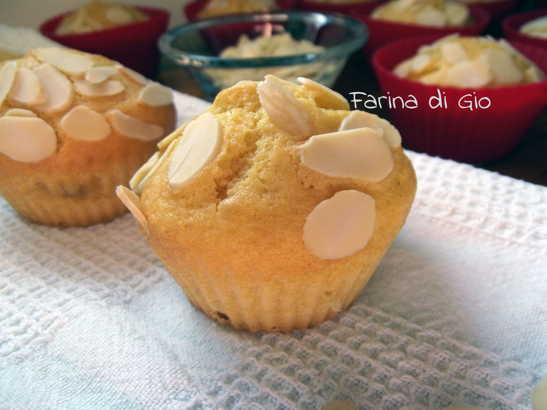 muffin marmellata mandorle