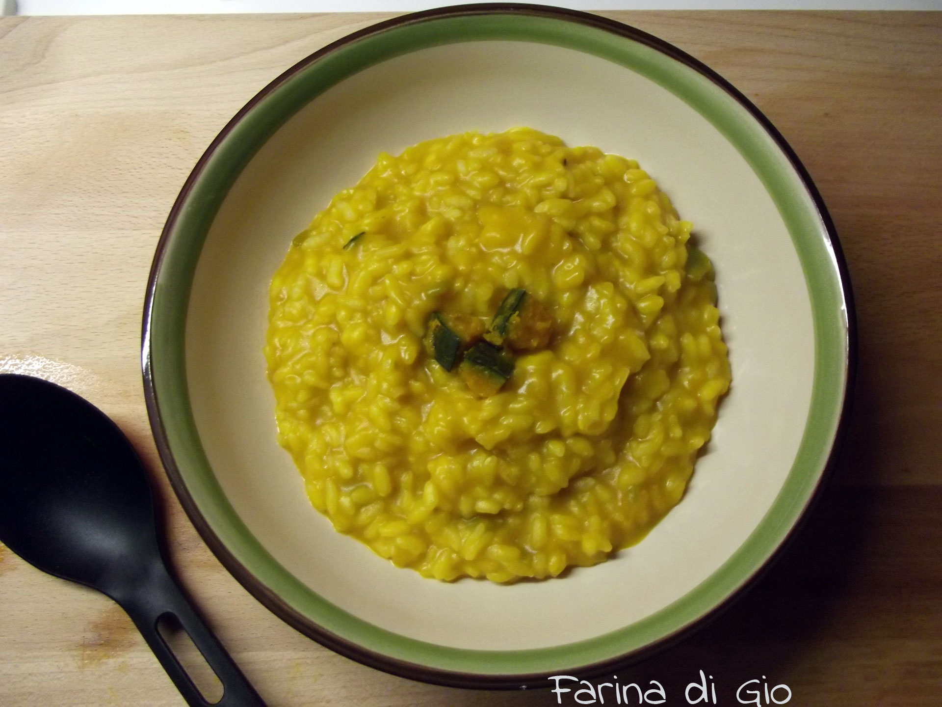 risotto con la zucca