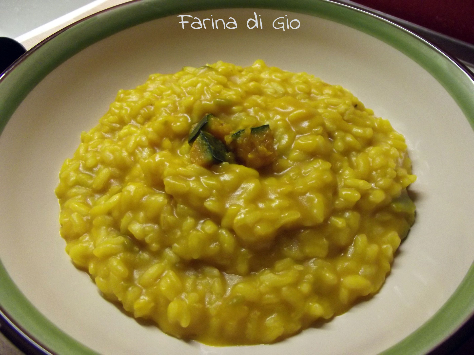 risotto con la zucca