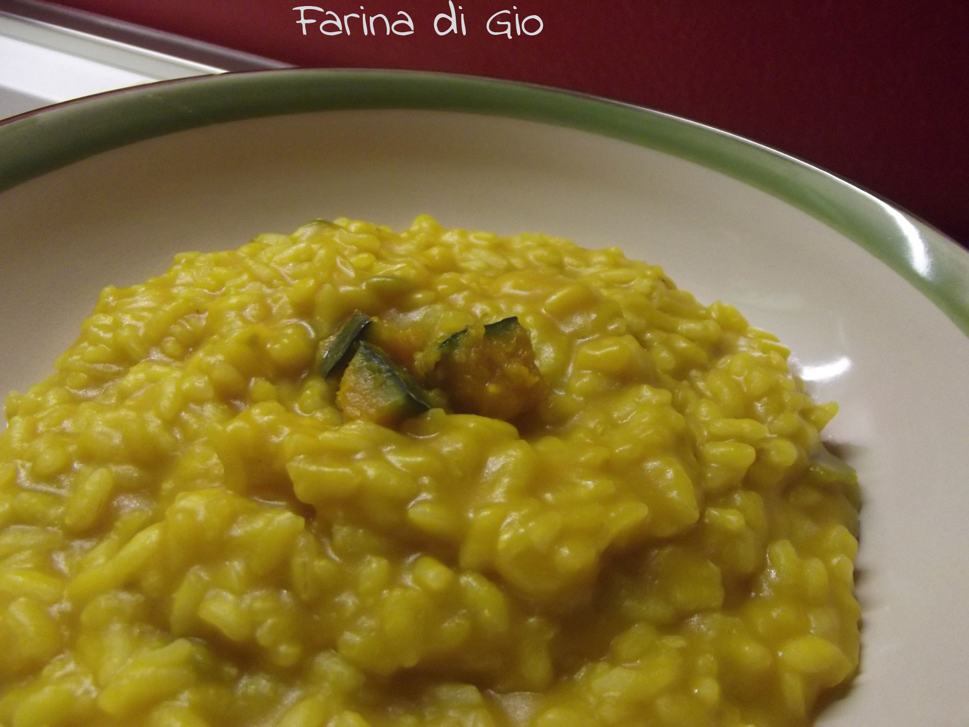 risotto con la zucca