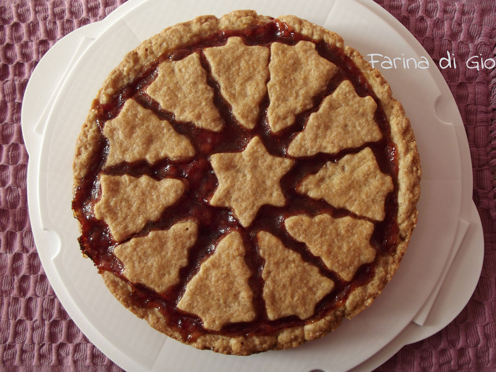 crostata natale senza frumento