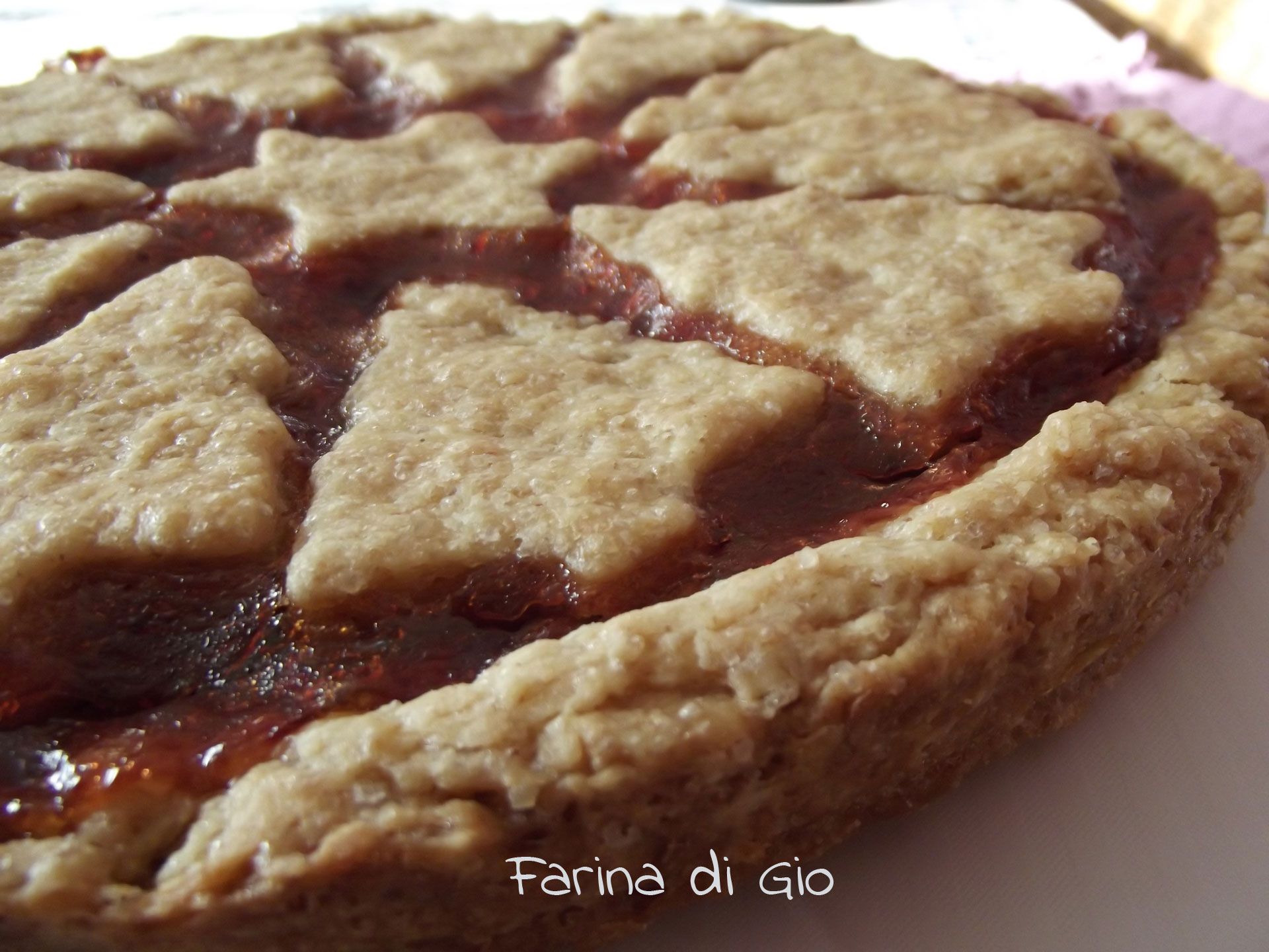 crostata natale senza frumento