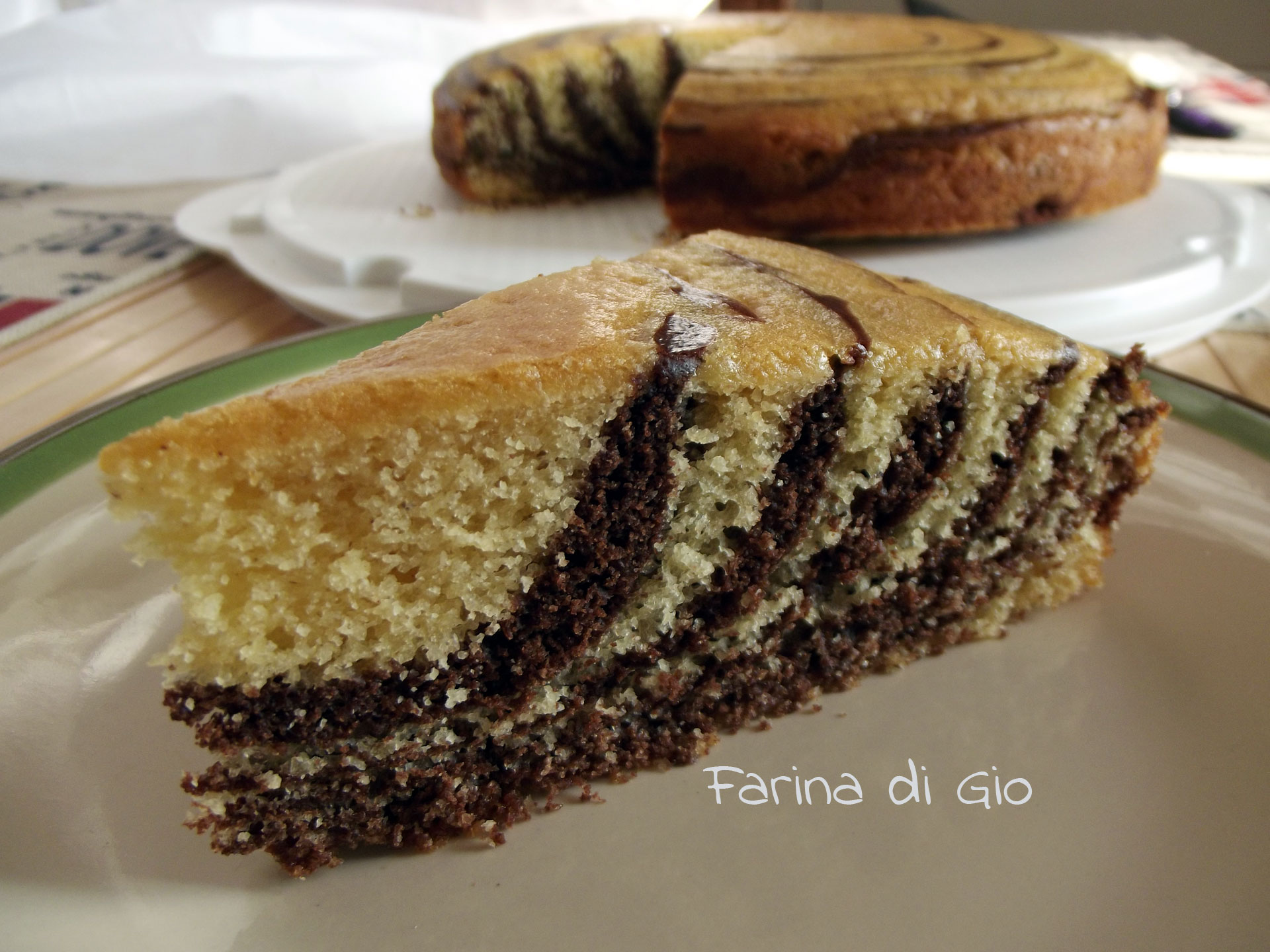 torta zebra cake