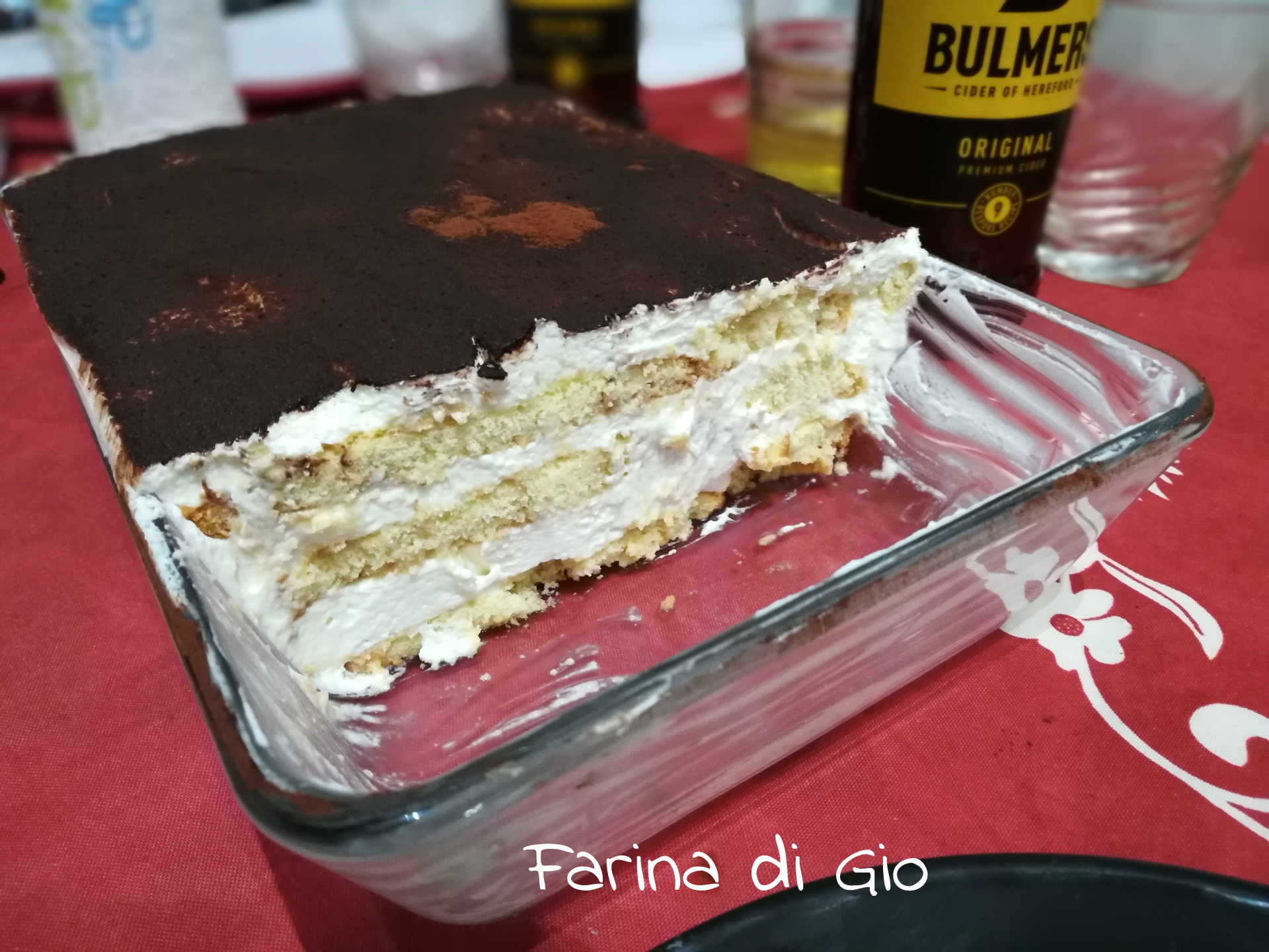 Tiramisù al sidro di mele